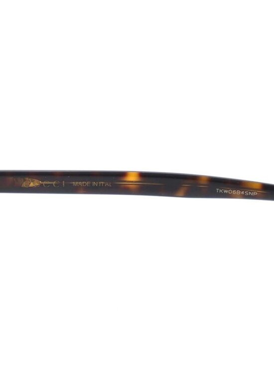 Gucci Round Frame Sunglasses Eyewear Brown main image 7
